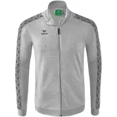 Erima Veste de survêtement Essential Team Gris clair chiné/gris ardoise