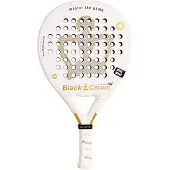 Black Crown Piton White Soft Padel Racket Beige 355-370 gr