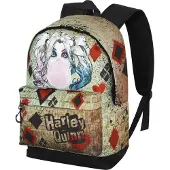 KARACTERMANIA Dc Comics Harley Quinn Mad Love Fan Hs 2.2 Backpack Beige Enfants