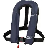 PLASTIMO Gilet de sauvetage Pilot 180 avec harnais Bleu Bleu One Size