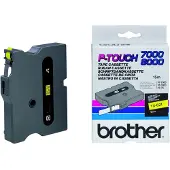 Brother TX621 Schriftbandkassette 9mm gelb/schwarz TX621