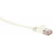 S-Impuls RJ45 Patch Cable U/UTP, m. CAT.7 Rohkabel, 0.5 m, weiß