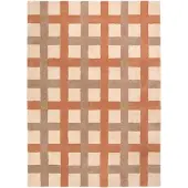 Broste Copenhagen Tapis Edith jaune/beige - 200x300cm