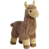 Aurora , 35038, Eco Nation Llama Tan, 27,9 cm, peluche, marron