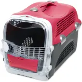 Catit Cabrio Transportbox rouge/gris