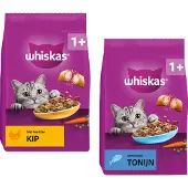 Whiskas Adulte - croquettes pour chats adultes au thon - 7 kg