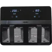 KOENIC Airfryer (kaf 924224 B) - Noir 475 L 2400 W Nombre De Paniers: 2