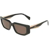 Liu jo Lunettes de soleil - - LJ812S - Acétate noir - 53/17/140 - Forme carrée