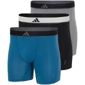 Adidas Boxers ' Active Micro Flex ' bleu / gris clair / noir