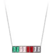 Gaya Chaîne mélange de couleurs / argent