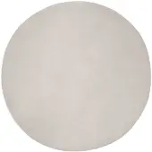 vidaXL Tapis antidérapant en fourrure synthétique Olite Beige Ø 200 cm Polyester