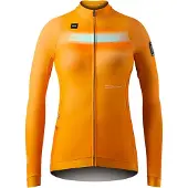 Gobik Maillot vélo manches longues hiver - HYDER LADY - Orange XL