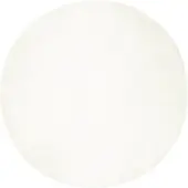 vidaXL Tapis antidérapant en fourrure synthétique Olite Crème Ø 120 cm Polyester