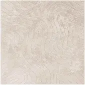 vidaXL Tapis de salon PALMERAS Beige 120 x 120 cm Polyester