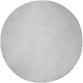 vidaXL Tapis en Fourrure Synthétique de Lapin Gris Ø 160 cm Polyester