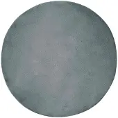 vidaXL Tapis antidérapant en fourrure synthétique Olite Anthracite Ø 120 cm