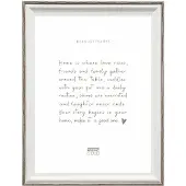 Deknudt Frames Deknudt S68VG2 Cadre photo blanc-brun-gris bordure 30x40 cm