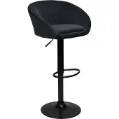 EHokery Paterson bar hocker noir Velours