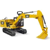 BRUDER CAT 02483 excavateur à godets sur chenilles