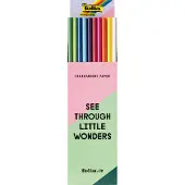 Folia Présentoir en papier transparent (42 g/m², 100x)