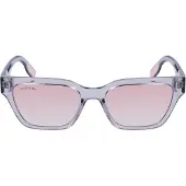 Lacoste Lunettes de Soleil L6002S 53/17/145 Light grey Injected WOMAN L6002S