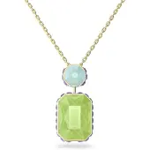 Swarovski Collier Orbita Octogone, (Métal , 38 cm)