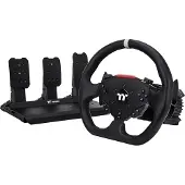 Thermaltake Grb/g6 Steering Wheel And Pedals Noir