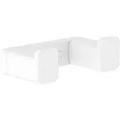 Hansgrohe HG Crochet double AddStoris blanc mat
