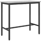vidaXL Table Sonoma grise 100 x 50 x 90,5 cm