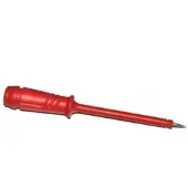 Hirschmann Pointe De Touche , Douille Isolante Flexible 4mm En Acier Inox - Rouge (pr,f 2)