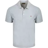 Napapijri Polo À Manches Courtes Homme, Gris