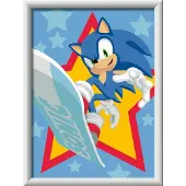 Ravensburger CreArt Peinture par numéros - Speedy Sonic