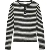 Comma Pull-over noir / blanc