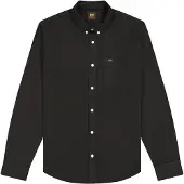 Lee 112376555 Regular Fit Long Sleeve Shirt Noir L Homme