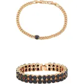 Faina Bracelet or / noir