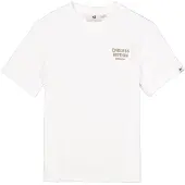 Garcia T-Shirt beige foncé / blanc