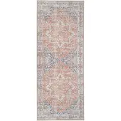 You do it Chic Havana Hallway Runner in Blue/Orange (Tapis de couloir Chic Havana en bleu/orange)