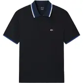Armani Exchange pour homme. XM002329AF13026UB101 Polo marine régulier (XL), Casuel, Coton, Manche courte