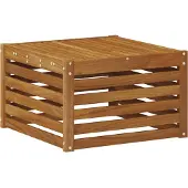 vidaXL Ensemble de canapés d'extérieur 7 pièces en bois massif d'acacia naturel