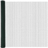 vidaXL Clôture hexagonale avec fondations en béton, 100 x 1,4 m, couleur verte
