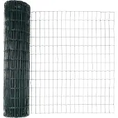 vidaXL Clôture Euro Vert 1 x 10 m Fer revêtu de PVC