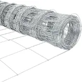 vidaXL Clôture argentée 25 x 1,5 m en acier galvanisé