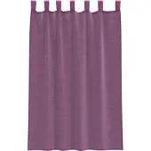 vidaXL Voile Rideaux avec passants 2 pcs. Violet 140x175 cm