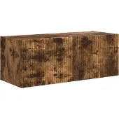 vidaXL Ensemble de meubles TV 4 pcs Chêne fumé Bois composite