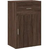 vidaXL Armoire de rangement chêne marron 56,5x39x90 cm bois ingénierie