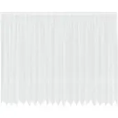 vidaXL Rideau en Dentelle Floral Blanc 240 x 500 cm Polyester