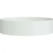 vidaXL Cache-pot de jardin Blanc 80 x 80 x 20 cm Acier
