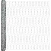vidaXL Socle de clôture hexagonal robuste, 10 x 1,5 m, acier galvanisé à chaud