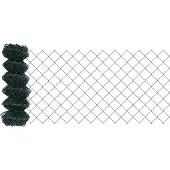 vidaXL Clôture en fil barbelé, 10 x 0,8 m, acier, vert