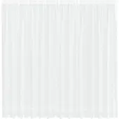 vidaXL Rideau en Dentelle Floral Blanc 220 x 400 cm Polyester